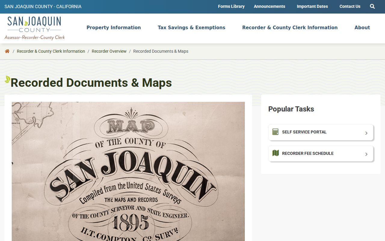 Mountain House people search recorder document coverage page